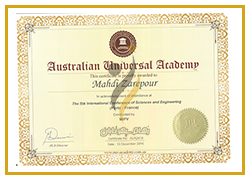 گواهی دانشگاه استرالیا