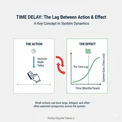 تشریح اصل تأخیر در سیستم به کمک تفکر سیستمی