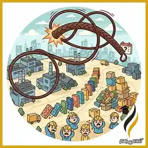 پدیده شلاق چرمی در زنجیره تأمین چیست . چگونه اثر می‌گذارد؟ مثال کاربردی