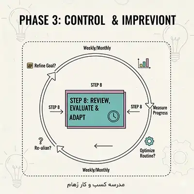 فاز سوم تدوین نقشه راه فردی به کمک تفکر سیستمی - دکتر مهدی زارع پور - بهترین مشاور کسب و کار در ایران