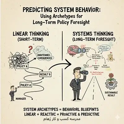 پیش بینی رفتار سیستم پویا به کمک کهن الگوها