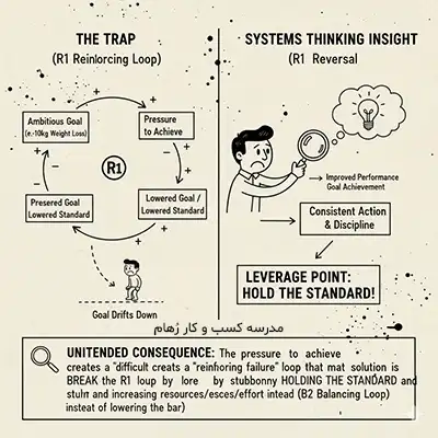 پیش بینی نتایج در هدف گذاری شخصی به کمک تفکر سیستمی