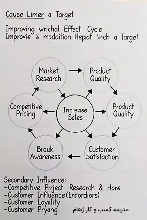 کمک گرفتن از CLD برای تصحیح هدف گذاری با تفکر سیستمی