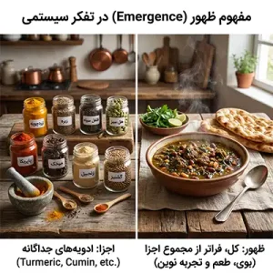 مفهوم پدیده ظهور یا Emergence در تفکر سیستمی چیست؟
